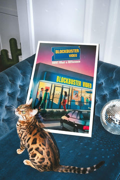 Blockbuster Video Retro ADS | Poster