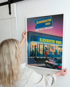 Blockbuster Video Retro ADS | Poster