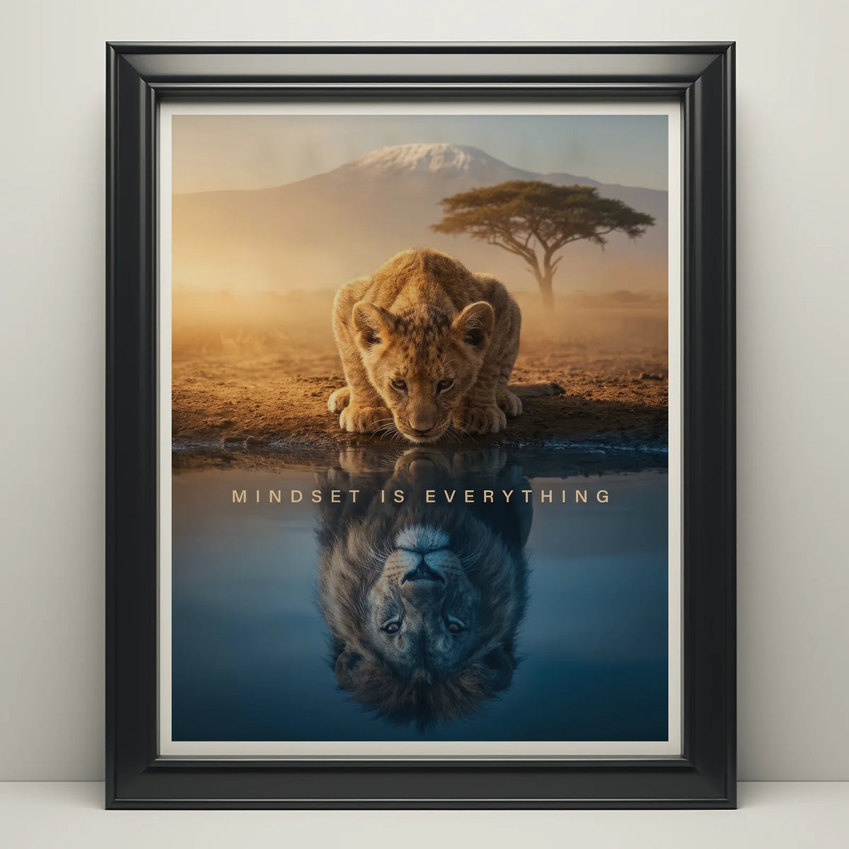 Mindset is everything | Poster - DreamBrothers