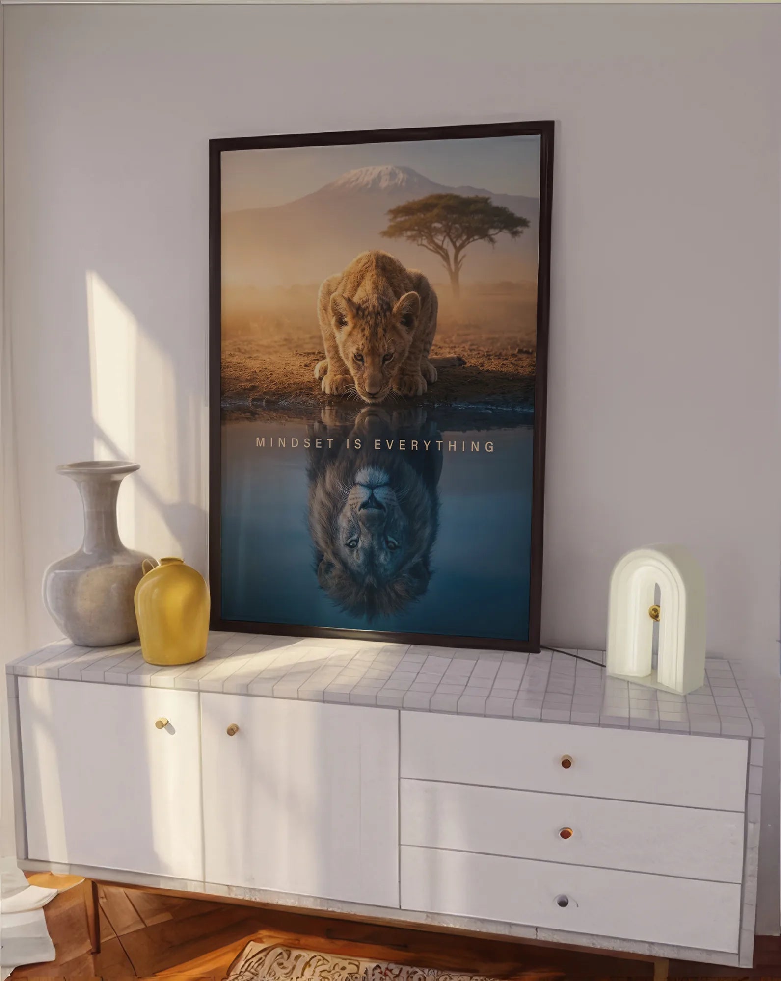 Mindset is everything | Poster - DreamBrothers