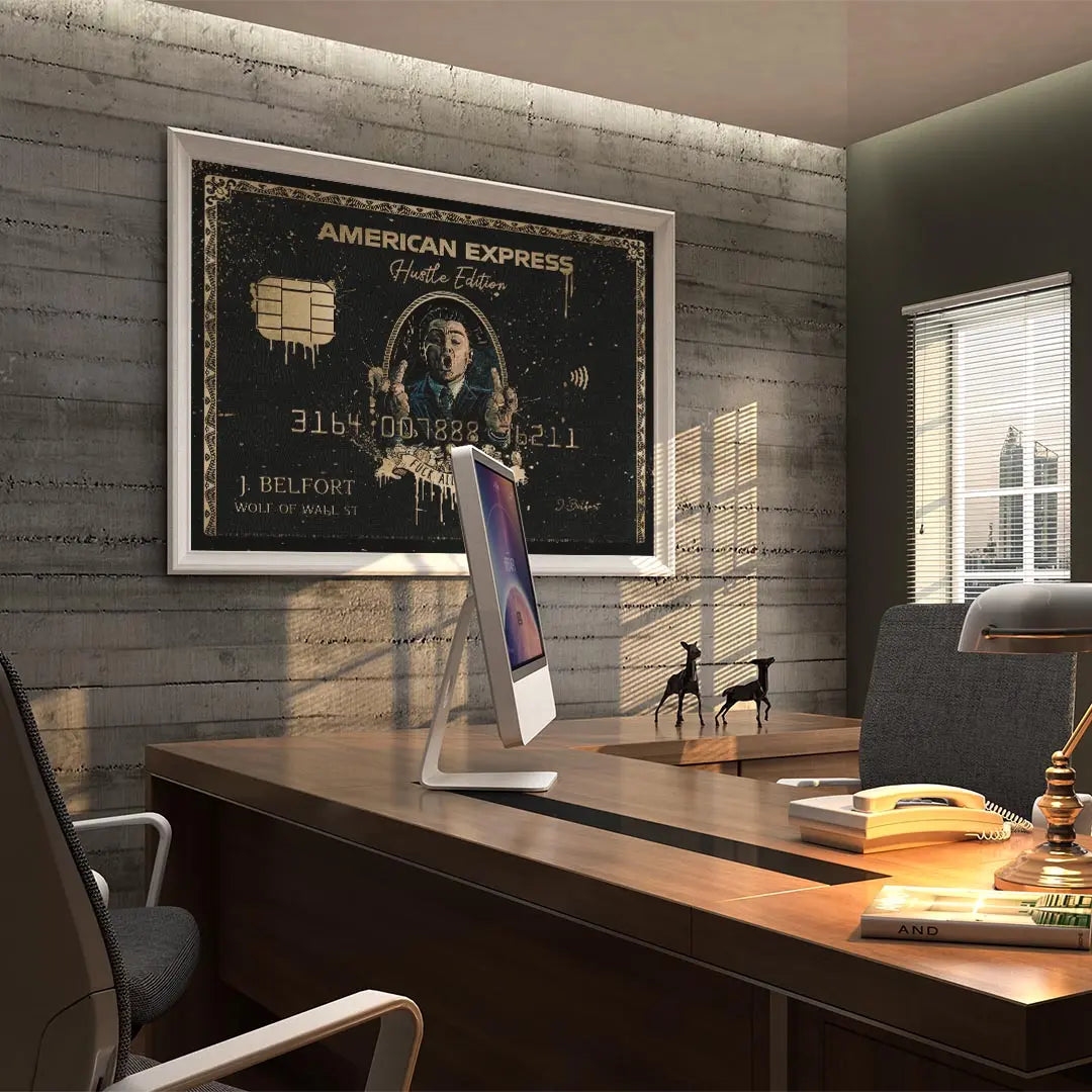 The Wolf Wall Street | American Express Custom Poster - DreamBrothers