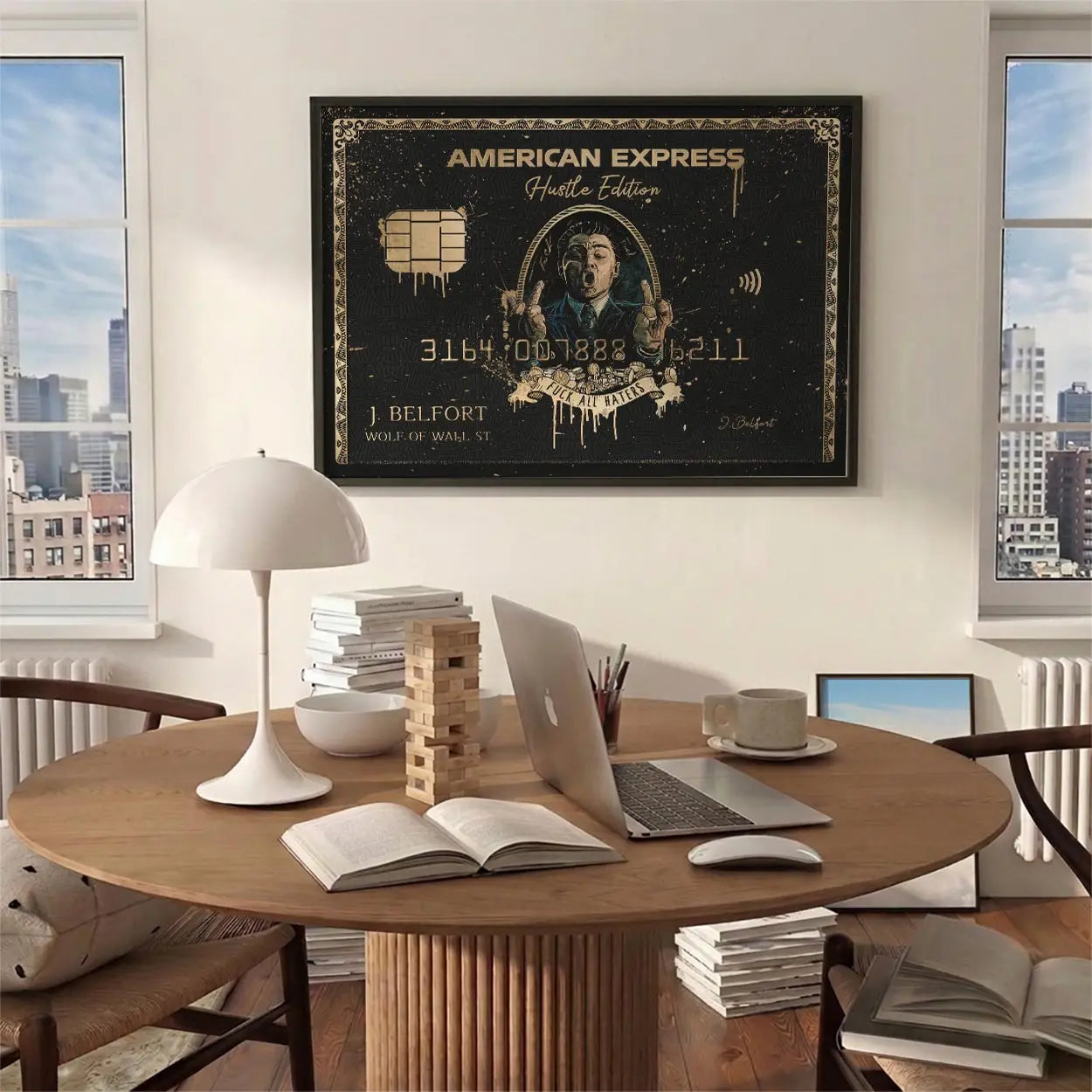 The Wolf Wall Street | American Express Custom Poster - DreamBrothers