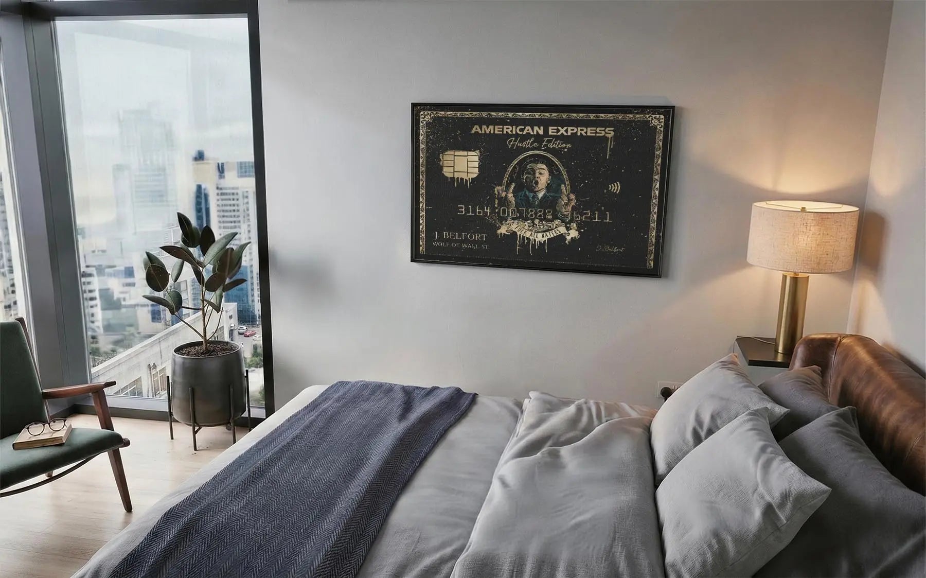 The Wolf Wall Street | American Express Custom Poster - DreamBrothers