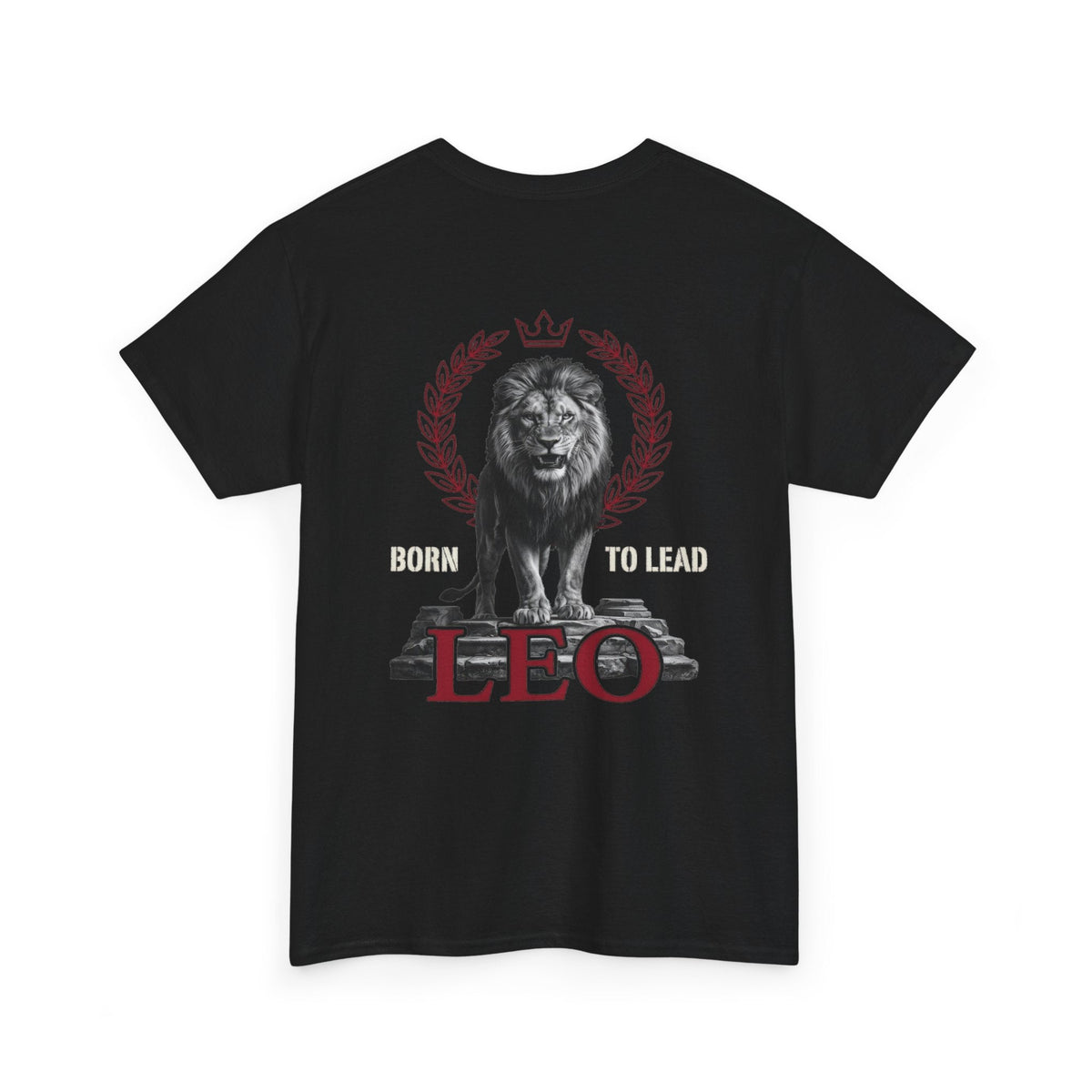 Leo Zodiac Lion Tee | Born To Lead - DreamBrothers