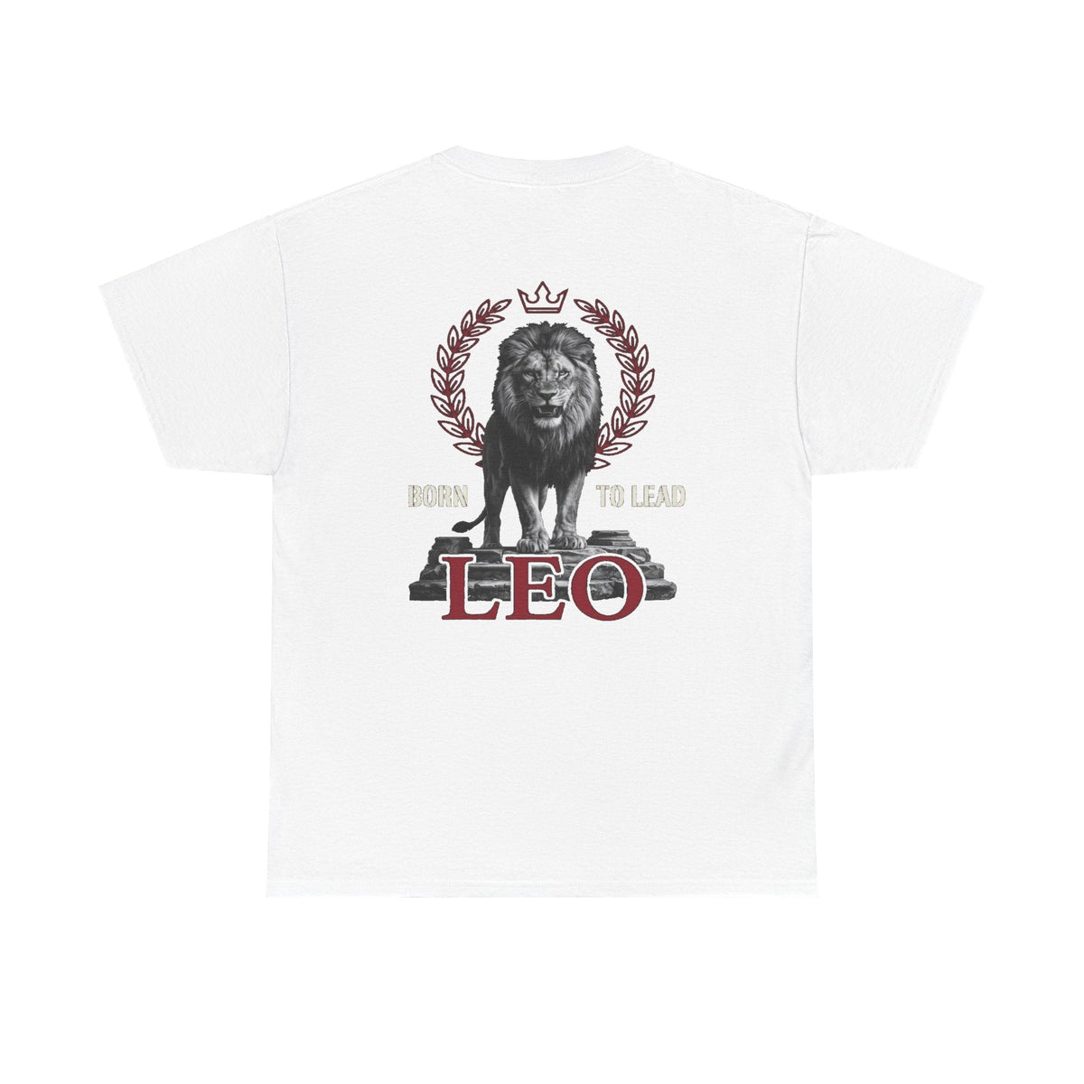 Leo Zodiac Lion Tee | Born To Lead - DreamBrothers